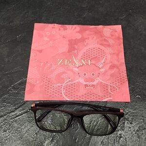 Zenni Eyeglasses Black Frame Round 2024621 Frames Only Made In China